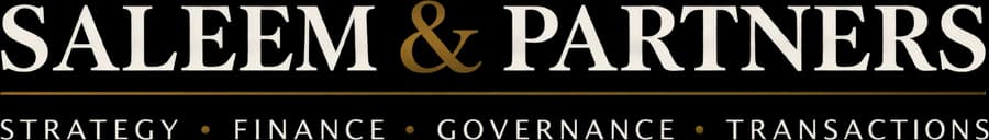 Saleem & Partners — Strategy · Finance · Governance · Transactions